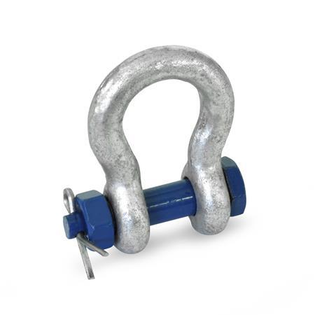 Otto Ganter Shackle Cranked Version, GN 585